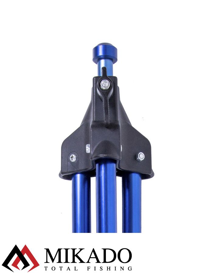 Штатив-тренога Mikado SURFCAST для морских удилищ (регулируемая, 125 см.) синяя
