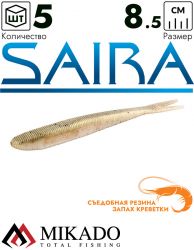 Приманка слаг Mikado SAIRA 8.5 см., 4 г., 345 (5 шт.)