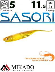 Приманка слаг Mikado SASORI 11.5 см., 3 г., M503 (5 шт.)