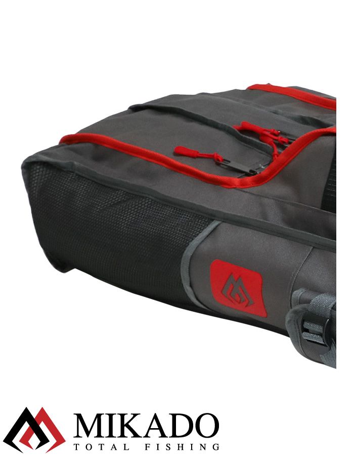 Чехол для удилищ Mikado 3 секции 160 см. серый