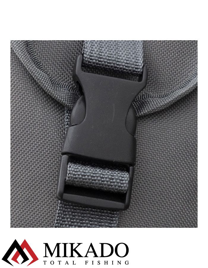 Чехол для удилищ Mikado 3 секции 160 см. серый