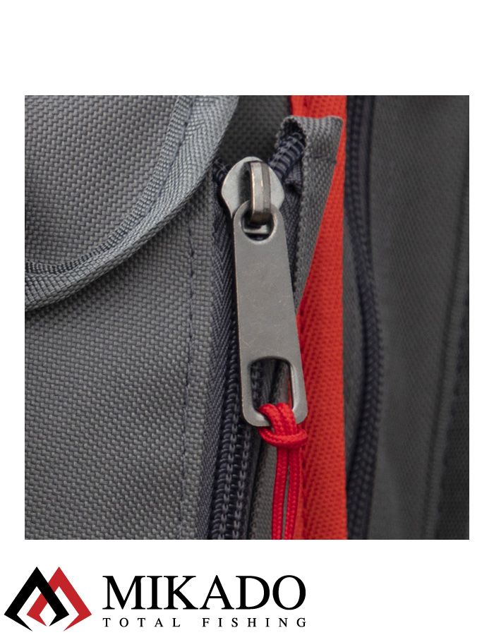 Чехол для удилищ Mikado 3 секции 160 см. серый
