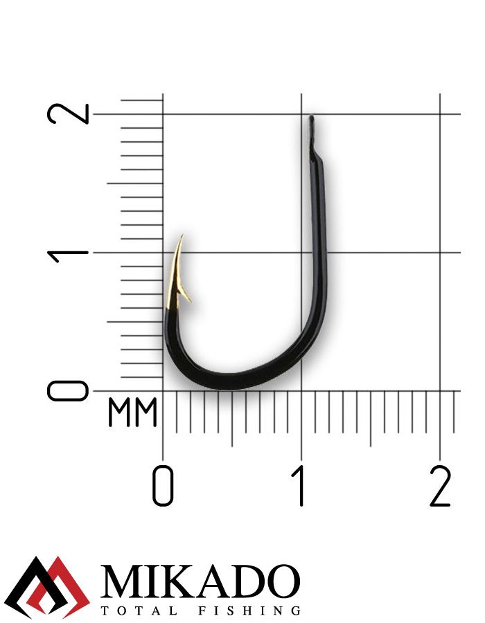 Крючки Mikado GOLDEN POINT - ISEAMA №  2 GB (с лопаткой) ( 10 шт.)