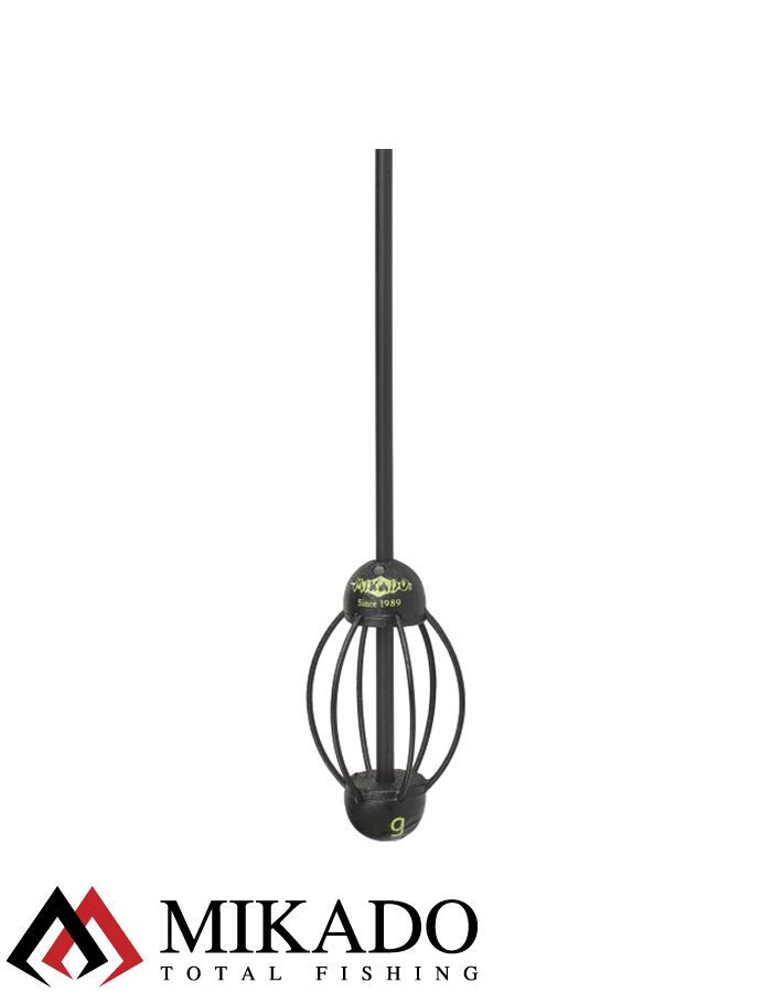 Кормушка скользящая Mikado ребристая с антизакручивателем 25 см. 25 г.