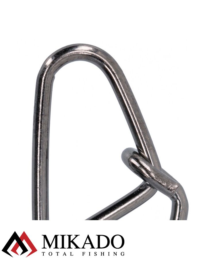 Застежка Mikado New hooked BN № 4.  тест 45 кг. (12 шт.)