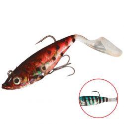 Виброхвост оснащенный Mikado CRYSTAL FISH WXH-66 14 см./ 8 ( 2 шт.)