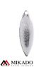 Блесна вращающаяся Mikado WILLOW №6, 22 г., серебро, длина лепестка 75 мм.