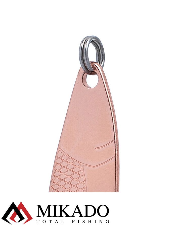 Блесна колеблющаяся Mikado DANCER №1, 5 г., 3.8 см., медь
