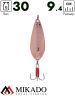 Блесна колеблющаяся Mikado NANCY №6, 30 г., 9.4 см., медь