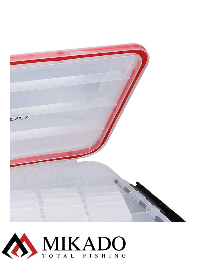 Коробка рыболова Mikado  UACH-B1860-L (35см x 22см x 5.5см) водонепроницаемая