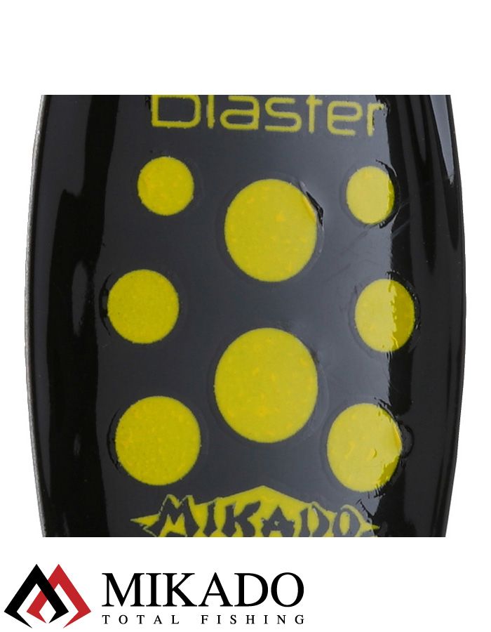 Блесна вращающаяся с кисточкой Mikado BLASTER № 1, 3 г., серебро/21