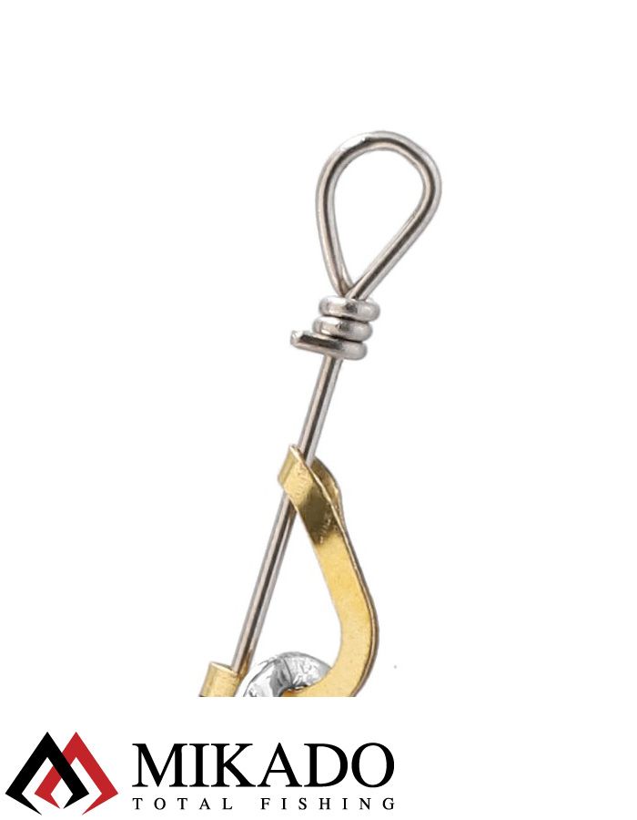 Блесна вращающаяся с кисточкой Mikado M-GRUB № 4, 13 г., SILVER/RED TIGER