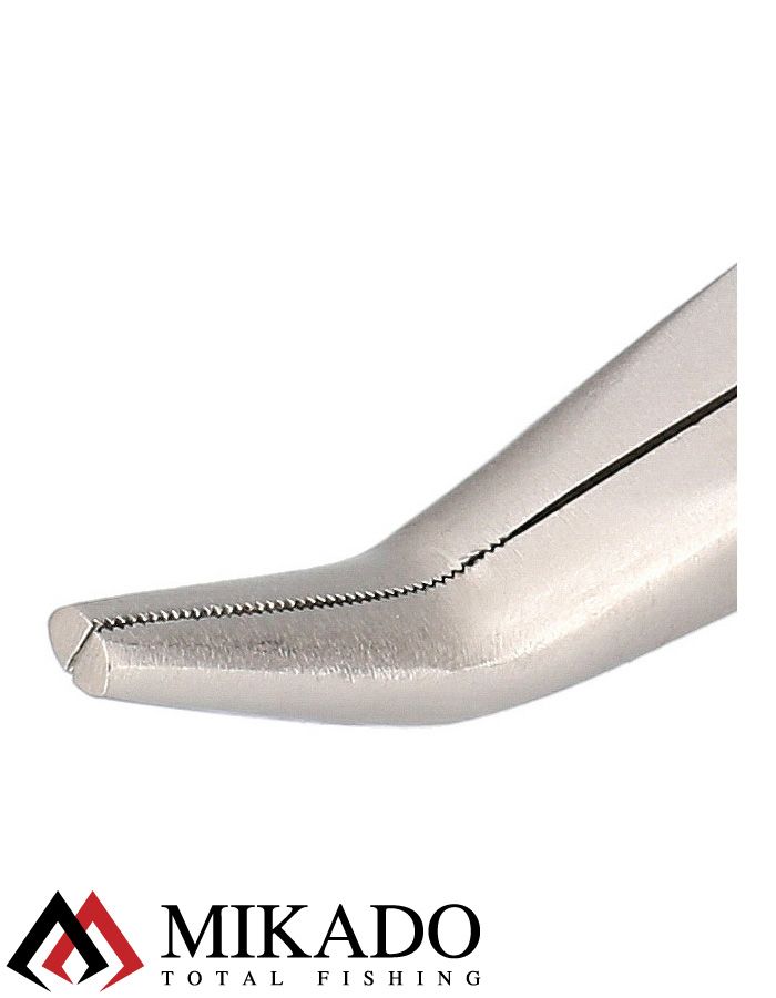 Щипцы многофункциональные Mikado FOR UNHOOKING длинные, кривые (30 см.)