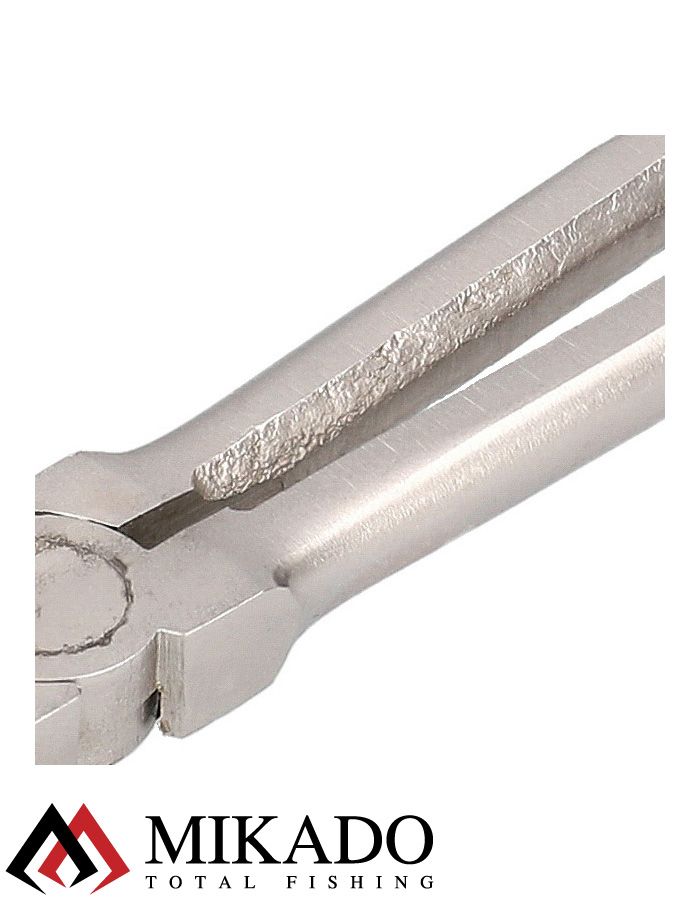 Щипцы многофункциональные Mikado FOR UNHOOKING длинные, кривые (30 см.)