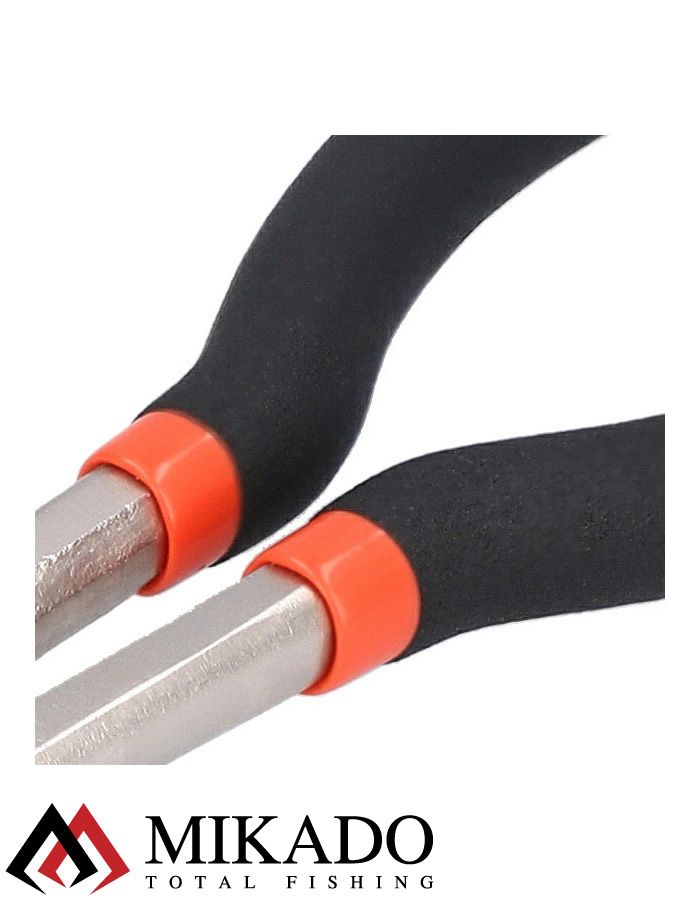 Щипцы многофункциональные Mikado FOR UNHOOKING длинные, кривые (30 см.)