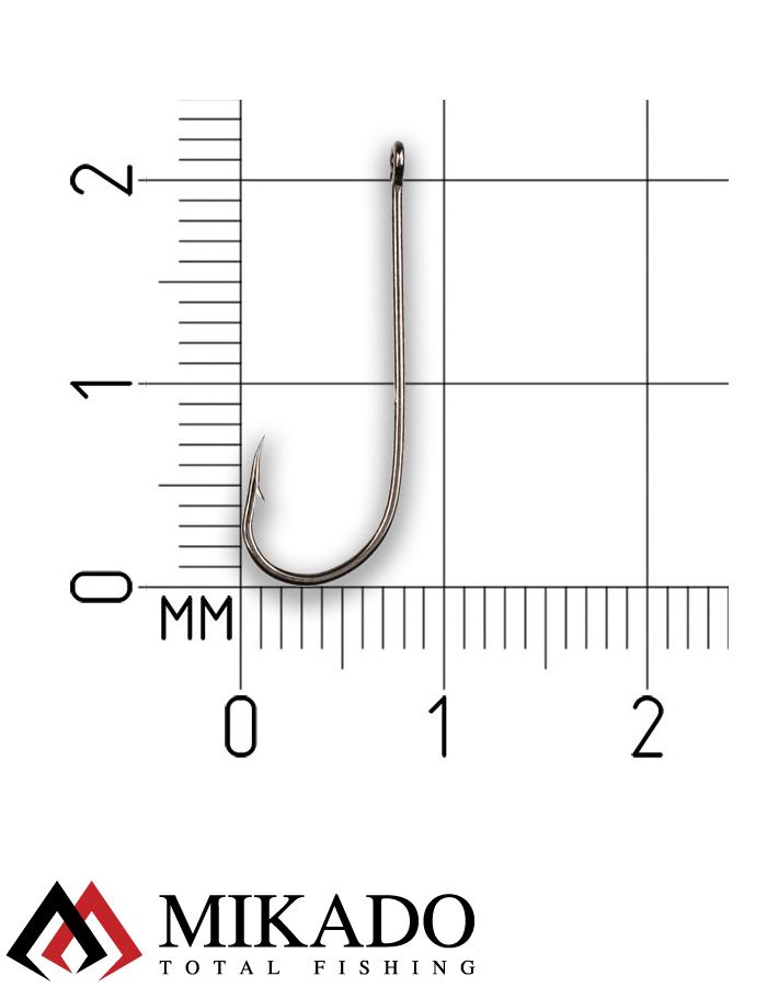 Крючки Mikado SENSUAL - ROUND № 6 BN (с ушком) ( 10 шт.)