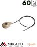 Грузило карповое Mikado с антизакручивателем. асимметричное (песочный) 12S  60 г.