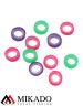 Резинки для крепления насадки Mikado 3 мм. (разноцветные, жесткие)  ( 50 шт.)