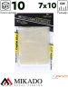 Пакеты ПВА Mikado с затяжкой, с отверстиями (прямоугольные) 70 x 100 мм.  ( 10 шт.)