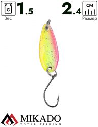 Блесна колеблющаяся Mikado MINI 1.5 г., 2.4 см. 06