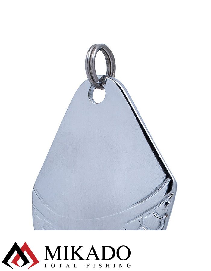 Блесна колеблющаяся Mikado FROG №2, 22 г., 5.3 см., серебро