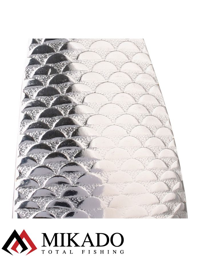 Блесна колеблющаяся Mikado TRACKER №1, 38 г., 8.5 см., состаренное серебро