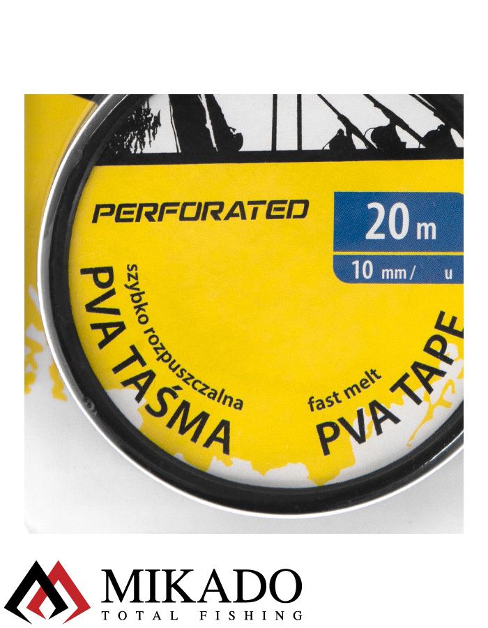 Лента ПВА Mikado с перфорацией длина 20 м., ширина 10 мм., тощина 38 мкм.