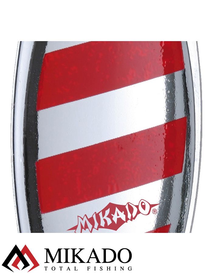 Блесна вращающаяся с кисточкой Mikado BLASTER № 1, 3 г., серебро/22