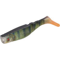 Виброхвост Mikado FISHUNTER 8 см., 7 г., 3D-PERCH (5 шт.)