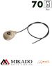 Грузило карповое Mikado с антизакручивателем. асимметричное (песочный) 12S  70 г.