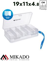 Коробка рыболова Mikado H317 (19см x 11см x 4,8см)