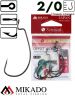 Офсетный крючок Mikado WORM 2 № 2/0   ( 5 шт.)