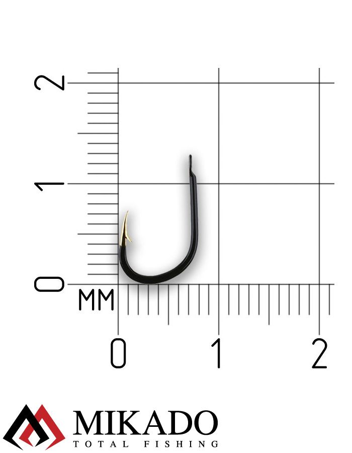 Крючки Mikado GOLDEN POINT - ISEAMA №  8 GB (с лопаткой) ( 10 шт.)