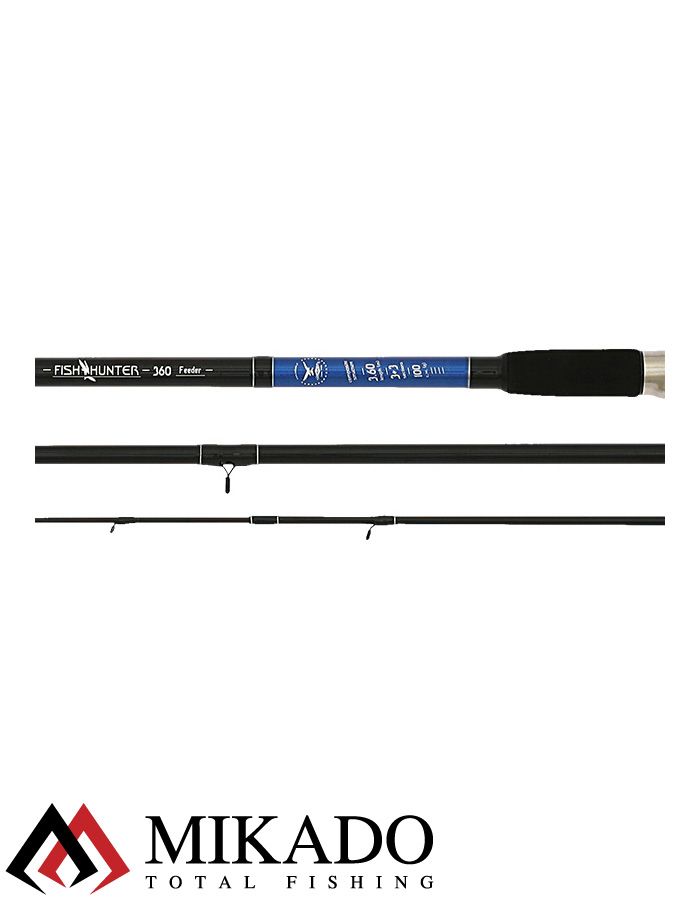 Удилище фидерное Mikado FISH HUNTER Feeder 390 (до 100 г.)