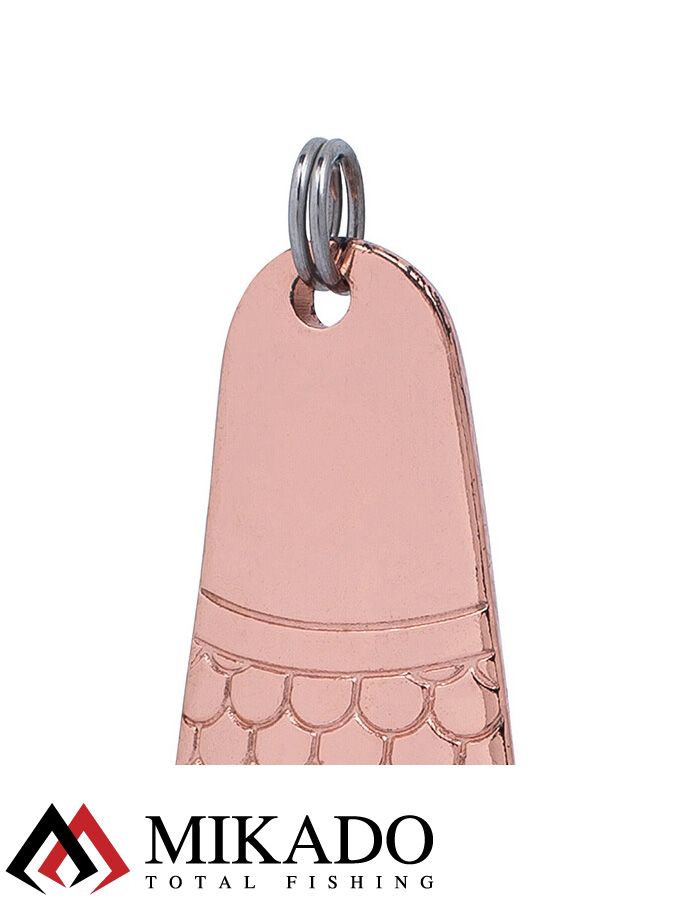 Блесна колеблющаяся Mikado GNOM №1, 12 г., 5 см., медь
