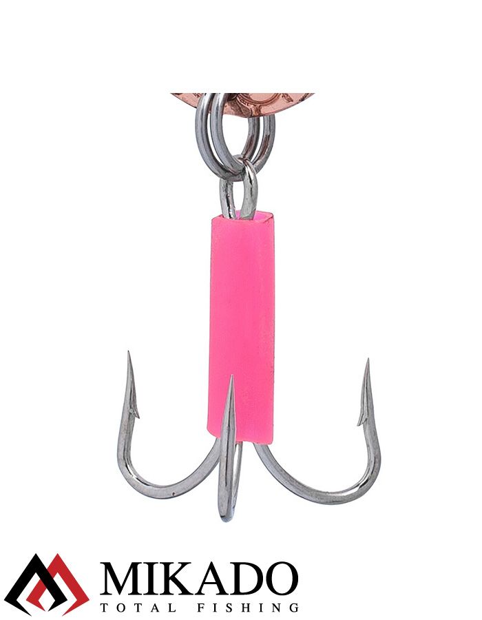 Блесна колеблющаяся Mikado GNOM №1, 12 г., 5 см., медь