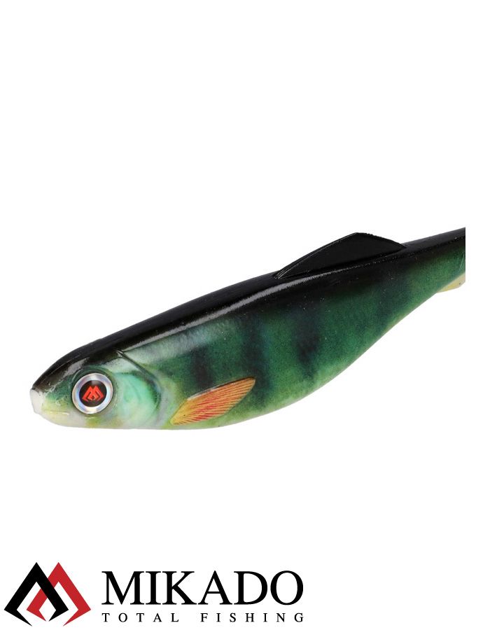 Виброхвост Mikado M-SHAD 17 см., 50 г., PERCH (1 шт.)