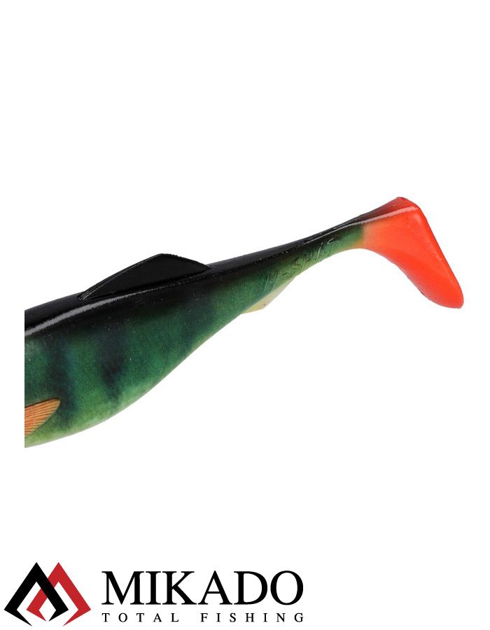 Виброхвост Mikado M-SHAD 17 см., 50 г., PERCH (1 шт.)