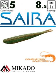 Приманка слаг Mikado SAIRA 8.5 см., 4 г., 349 (5 шт.)