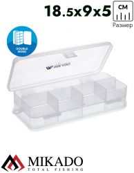 Коробка рыболова Mikado H318 (18,5см x 9см x 5см)