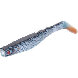 Виброхвост Mikado FISHUNTER 8 см., 7 г., 3D-ROACH (5 шт.)