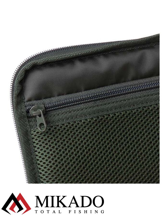 Сумка для карповых аксессуаров Mikado ENCLAVE UWF-022 (25 x 16 x 12 см.) темно-зеленая