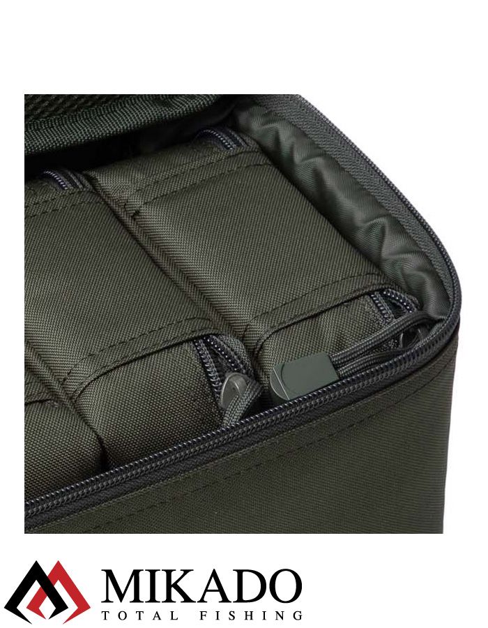 Сумка для карповых аксессуаров Mikado ENCLAVE UWF-022 (25 x 16 x 12 см.) темно-зеленая