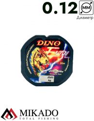 Леска Mikado DINO ENERGY 0,12 (30 м) - 2,70 кг.