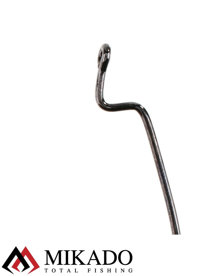 Офсетный крючок Mikado WORM 2 № 3/0   ( 5 шт.)