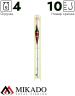 Оснастка для удочки Mikado 009 - 4.0 г. (леска 8 м., 0.16, поводок 0.14, крючок 10)