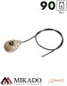 Грузило карповое Mikado с антизакручивателем. асимметричное (песочный) 12S  90 г.