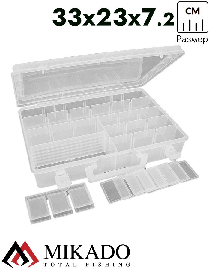Коробка рыболова Mikado ABM 306 (33 x 23 x 7.2 см.)