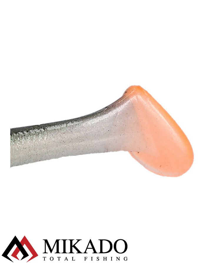 Виброхвост Mikado REAL FISH 9.5 см., 7.6 г., PERCH (4 шт.)