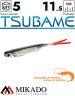Приманка слаг Mikado TSUBAME 11.5 см., 5.5 г., 520RT (5 шт.)